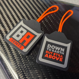 BA TENTS Rubber Zipper Pulls / Key Chain