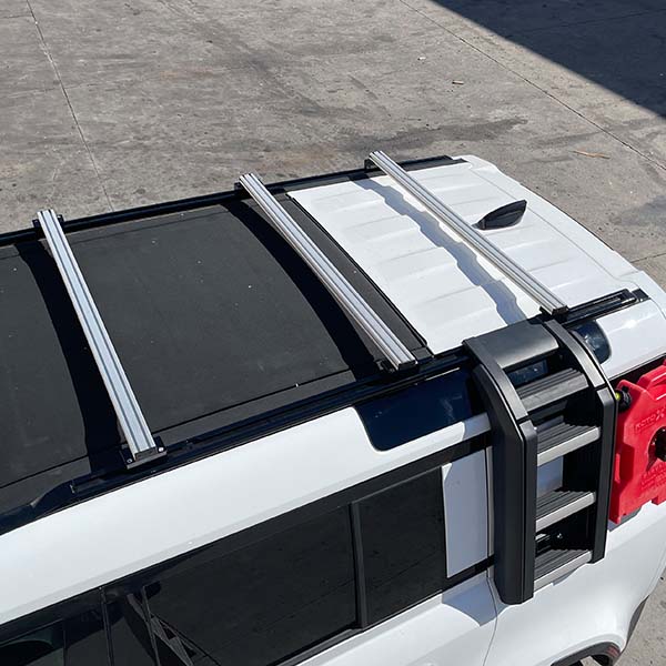 2020-24 Land Rover NEW Defender 90 / 110 Low Mount Roof Rail Crossbar  System - BA Tents - rooftop tents for every outdoor adventure