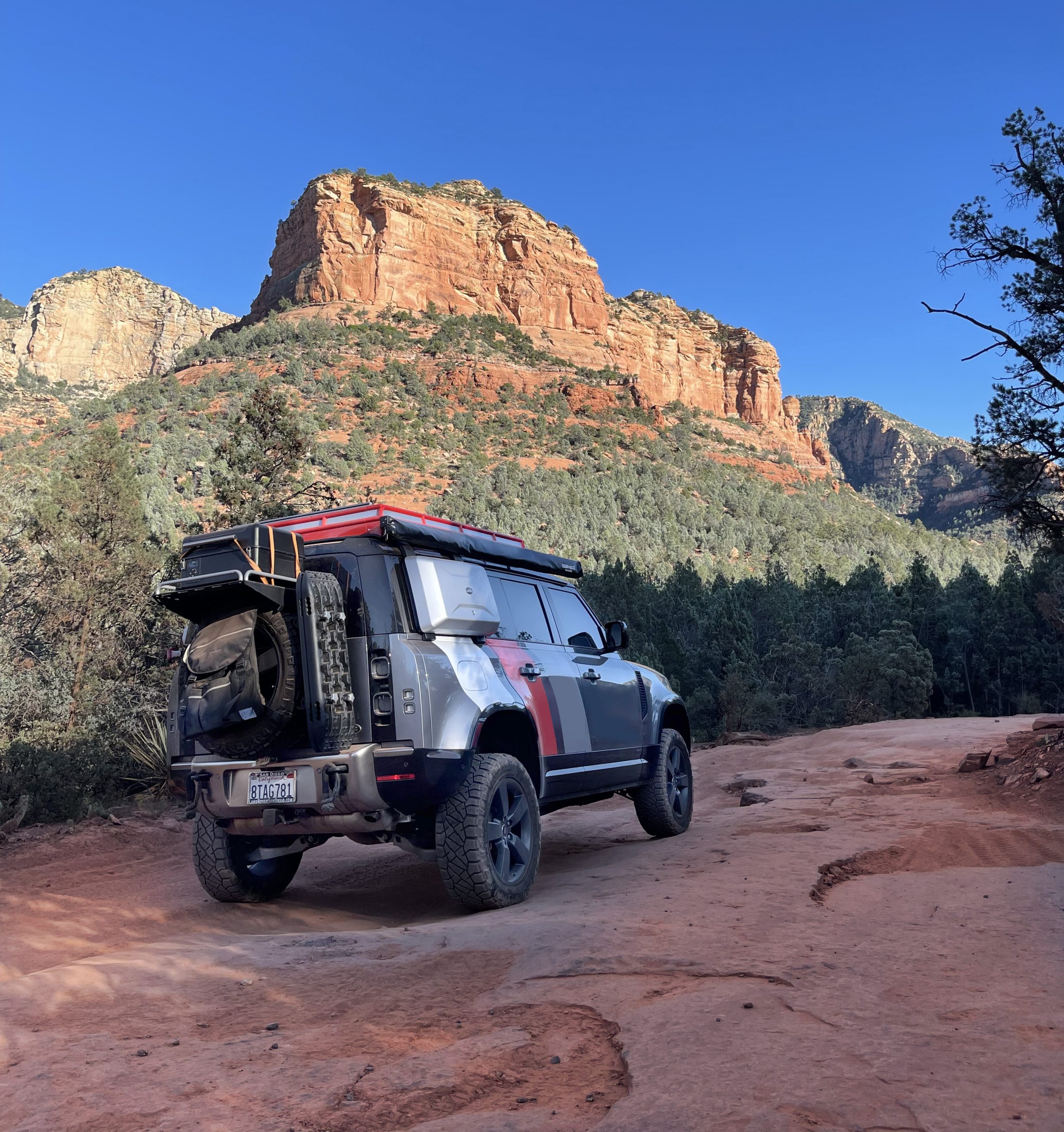 BADASS Tents CONVOY on NEW Land Rover Defender in Sedona